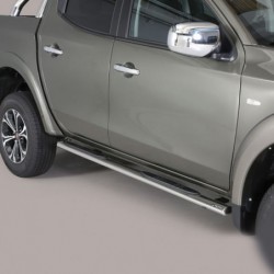 Marchepieds acier ovales Fiat Fullback