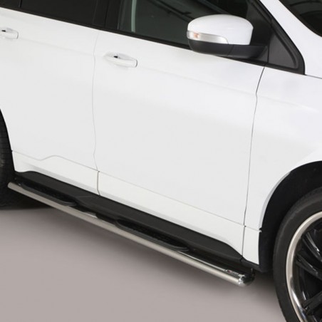 Marchepieds acier ovales Ford Edge 2016-2018