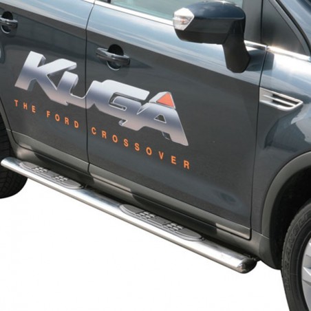 Marchepieds acier ovales Ford Kuga 2008-2012