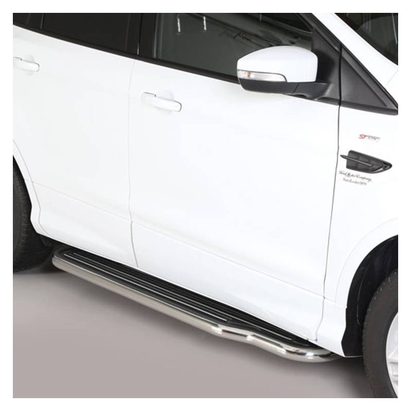 Marchepieds plats acier Inox Ford Kuga 2017-2019 Marchepieds plats acier Inox Ford Kuga 2017-2019