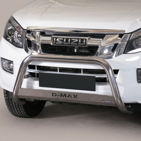 Pare buffle Medium Bar 63 mm Homologué Isuzu D-Max 2012-2016