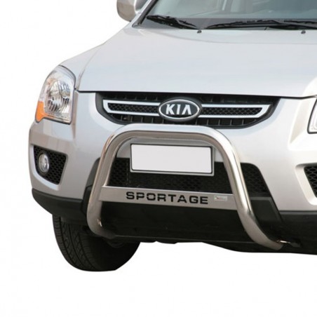 Pare buffle Medium Bar 63 mm Homologué Kia Sportage 2008-2009