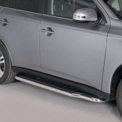 Marchepieds acier Inox Mitsubishi Outlander 2013-2019