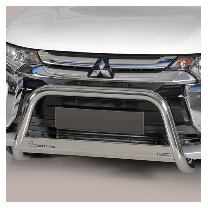 Pare buffle Medium Bar 63 mm Homologué Mitsubishi Outlander 2015-2020 Pare buffle Medium Bar 63 mm Homologué Mitsubishi Outlander 2015-2020