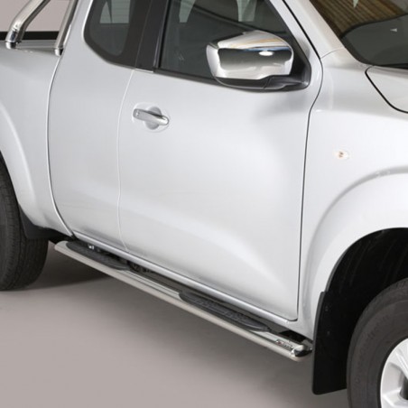 Marchepieds ovalisés Nissan NP300 Kingcabine à partir de 2016