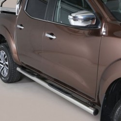 Marchepieds tubulaires Nissan NP300 à partir de 2016