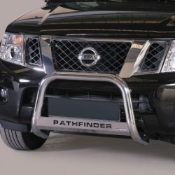 Pare buffle Medium Bar 63 mm Homologué Nissan Pathfinder R51 2011+
