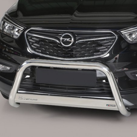 Pare buffle Medium Bar 63 mm Homologué Route Opel Mokka X 2016-2020