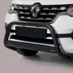 Pare buffle Noir Medium Bar 63 mm Homologué Route Renault Alaskan