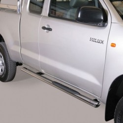 Marchepieds ovalisés Toyota Hilux Xtracabine 2005-2015