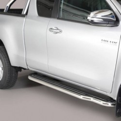 Marchepieds plats Toyota Hilux Xtracabine 2016-2022