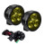 Kit Phares LED Cannon Serie CR-3 Hybrid Yellow