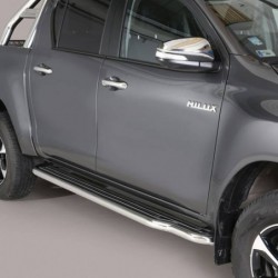 Marchepieds plats Toyota Hilux 2016-2020