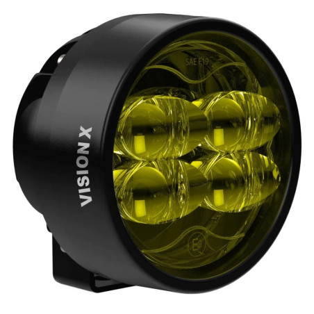 Phare LED Cannon Serie CR-4 Yellow Flog Light