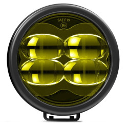 Phare LED Cannon Serie CR-4 Yellow Flog Light