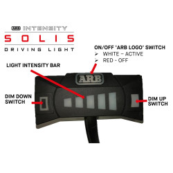 Phare ARB Intensity SOLIS 21 LEDS OSRAM Combo E-Mark