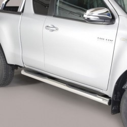 Marchepieds tubulaires Toyota Hilux Xtracabine 2016-2020