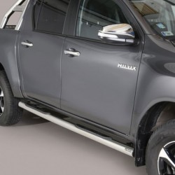 Marchepieds tubulaires Toyota Hilux 2016-2022