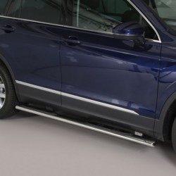 Marchepieds acier ovalisés Volkswagen Tiguan après 2016