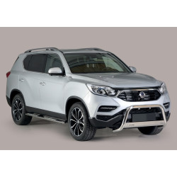 Marchepieds acier ovalisés Ssangyong Rexton 2018-2022