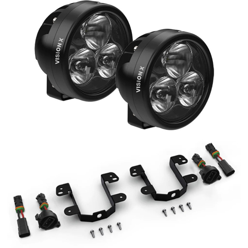 Kit phares CR-Series CR-3 Vision X Jeep Kit phares CR-Series CR-3 Vision X Jeep