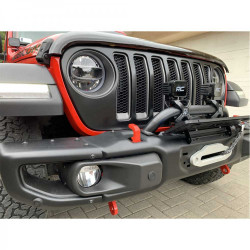 Pare-chocs avant acier support treuil OFD Jeep Wrangler JL/Gladiator 2018-2023