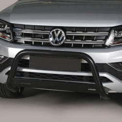 Pare buffle Medium Bar Noir 63 mm Homologué Route Volkswagen Amarok V6