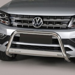 Pare buffle Medium Bar 63 mm Homologué Route Volkswagen Amarok V6