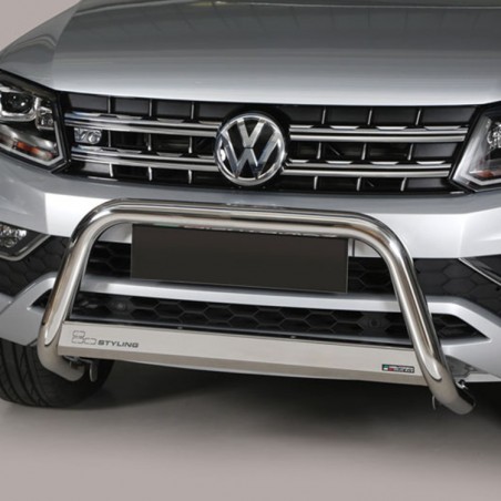 Pare buffle Medium Bar 63 mm Homologué Route Volkswagen Amarok V6