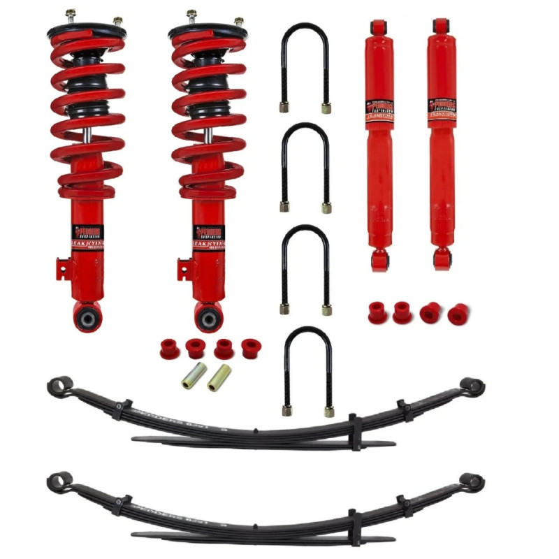 Kit suspension Pedders +40mm Ezifit confort Nissan Navara D40 Kit suspension Pedders +40mm Ezifit confort Nissan Navara D40
