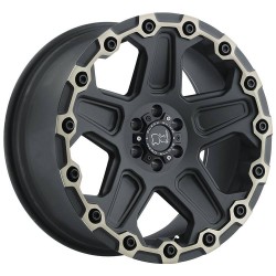 cog 6 lug matte black dark - DEMANDEZ VOTRE DEVIS