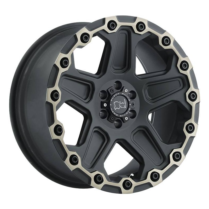 Jante aluminium Black Rhino COG Matte Black Dark Jante aluminium Black Rhino COG Matte Black Dark