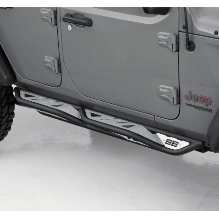 Marchepieds Sliders Appolo Jeep Wrangler JK Unlimited