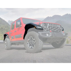 Extensions d'ailes Panther Pro Air Design Jeep Gladiator JT