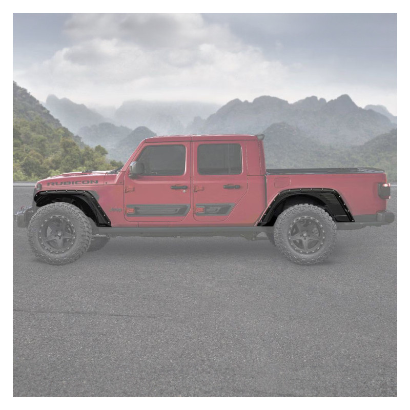 Doublures ailes intérieurs Air Design Jeep Gladiator JT Doublures ailes intérieurs Air Design Jeep Gladiator JT