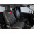 Housses sièges Noir Isuzu D-Max N60BB + N60F