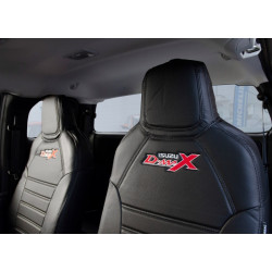 Housses sièges Noir Isuzu D-Max N60BB + N60F