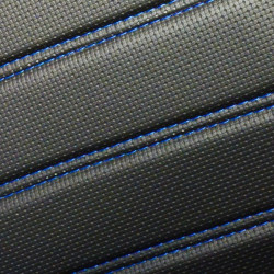 Housses sièges surpiquage bleu Isuzu D-Max N60