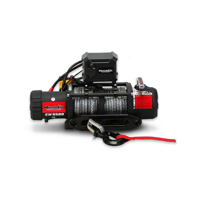 Treuil T-Max Musclelift 9500S 4,3 tonnes 12 volts Treuil T-Max Musclelift 9500S 4,3 tonnes 12 volts