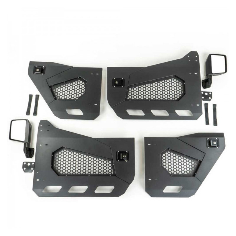Portes acier avant + arrière OFD Jeep Wrangler JL 4 portes Portes acier avant + arrière OFD Jeep Wrangler JL 4 portes