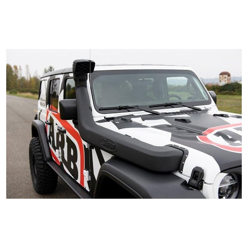 Snorkel Safari V-SPEC Jeep Wrangler JL à partir de 2018 Snorkel Safari V-SPEC Jeep Wrangler JL à partir de 2018