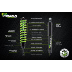 Kit suspension Ironman Elite Pro Nissan NP300 2016-2022