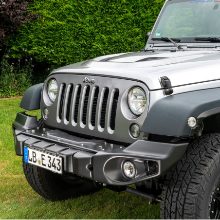 Pare-chocs avant renforcé support treuil Jeep Wrangler JK