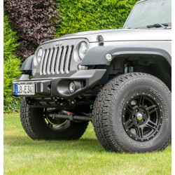 Pare-chocs avant renforcé support treuil Jeep Wrangler JK