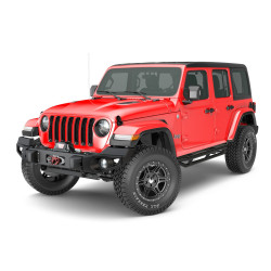 Pare-chocs avant renforcé support treuil Jeep Wrangler JL-Gladiator JT