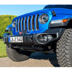 Pare-chocs avant renforcé support treuil Jeep Wrangler JL-Gladiator JT