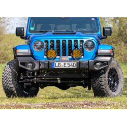Pare-chocs avant renforcé support treuil Jeep Wrangler JL-Gladiator JT