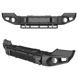 Pare-chocs avant renforcé support treuil Jeep Wrangler JL-Gladiator JT
