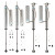 Kit suspension EVO Manufacturing 3" + Amortisseurs Bilstein 5160 Jeep Wrangler JK 2 portes