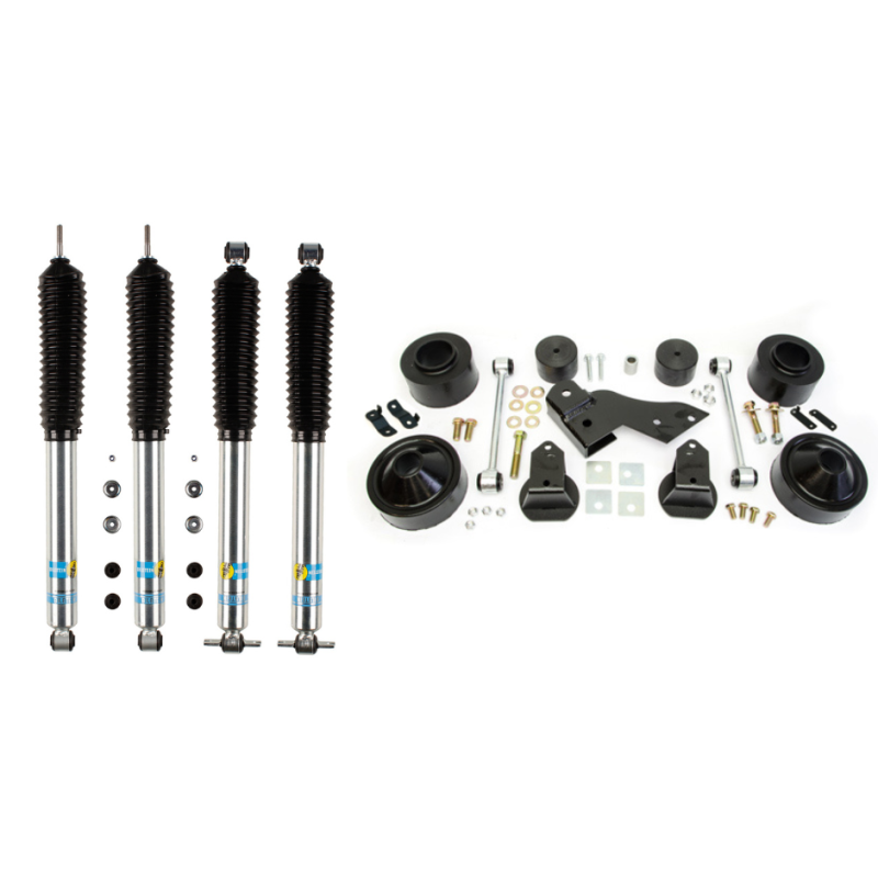 Kit câles Rubicon Express +2.5" avec Amortisseurs Bilstein 5100 Wrangler JK Kit câles Rubicon Express +2.5" avec Amortisseurs Bilstein 5100 Wrangler JK
